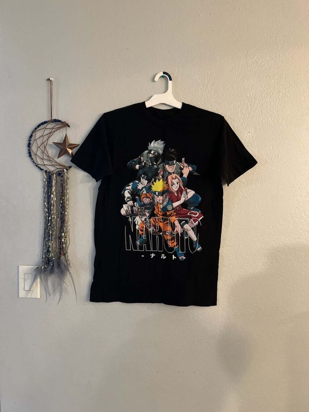 VIZ Media Naruto Team 7 & Iruka Graphic T-Shirt Size M